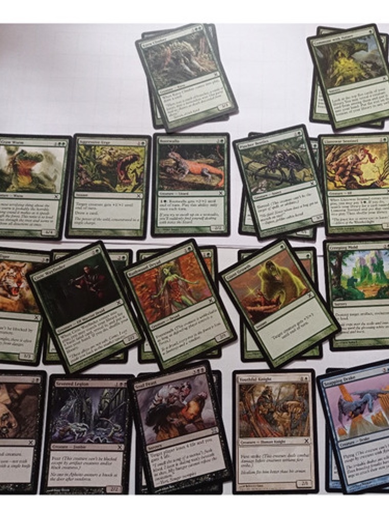 Pack 33 Cartas Magic 10ma 2007 1