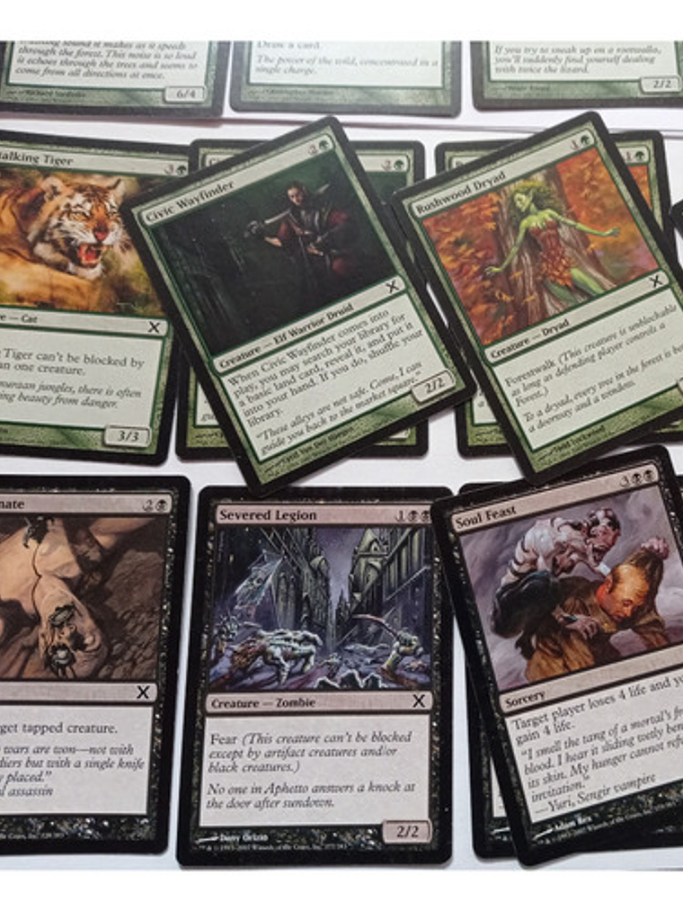 Pack 33 Cartas Magic 10ma 2007 6