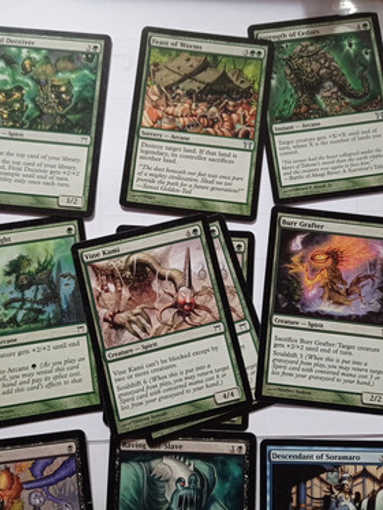 Pack 56 Cartas Magic Kamigawa Inglés 4