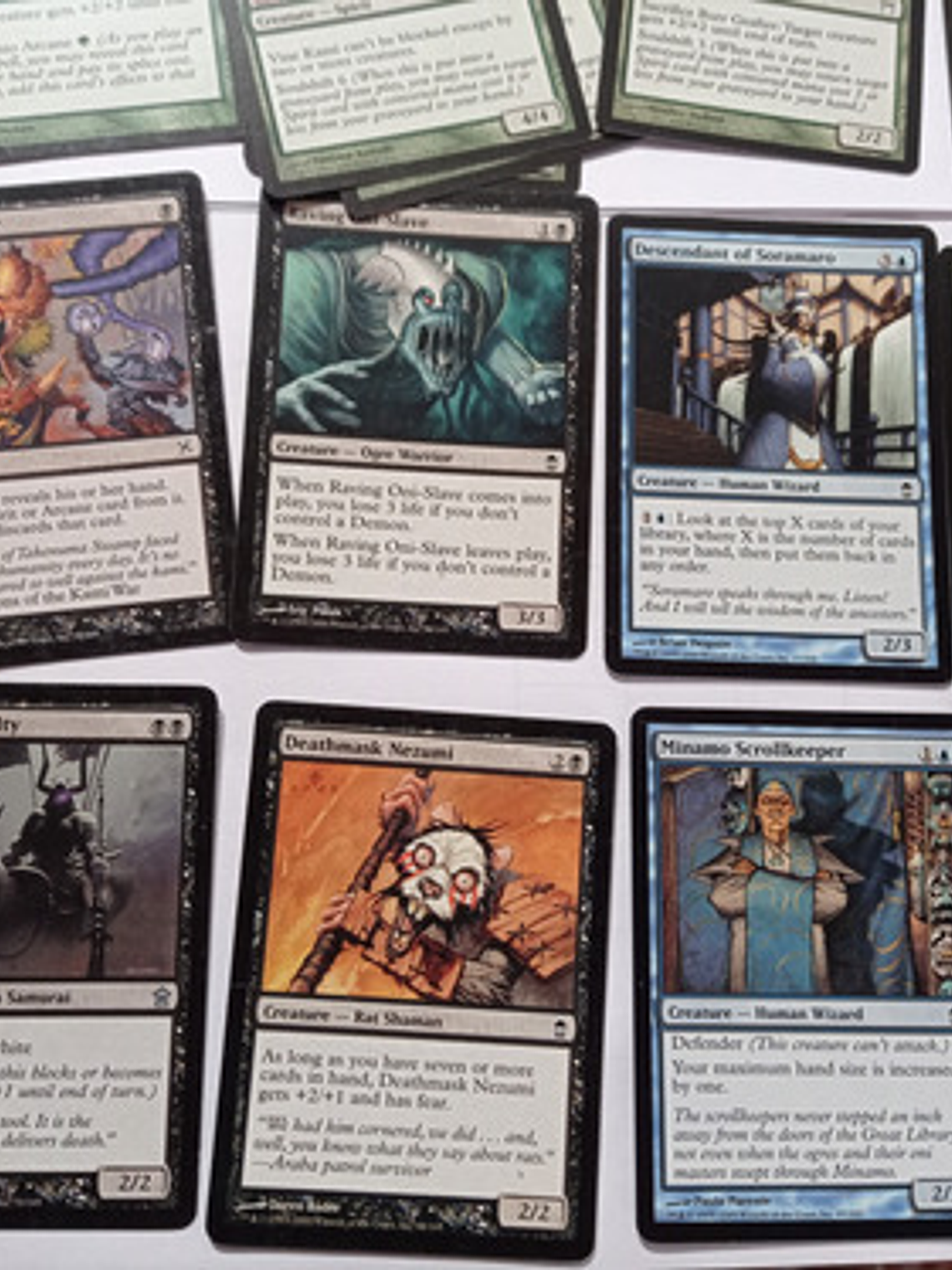 Pack 56 Cartas Magic Kamigawa Inglés 5