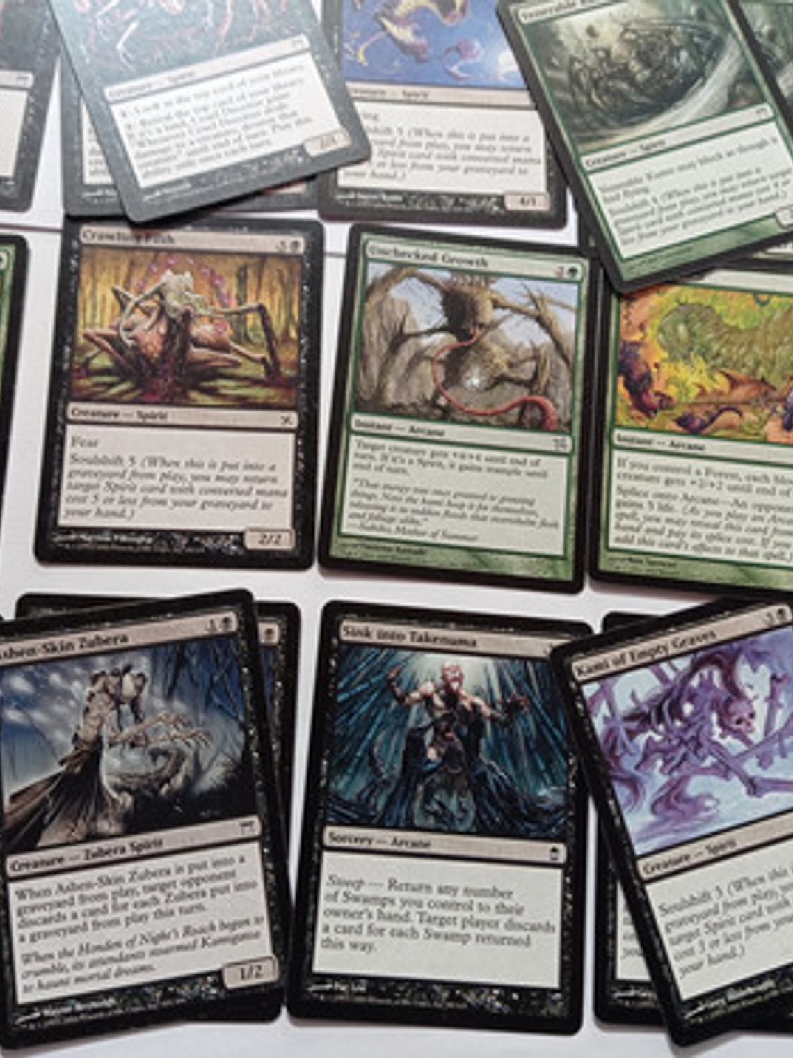 Pack 56 Cartas Magic Kamigawa Inglés 6