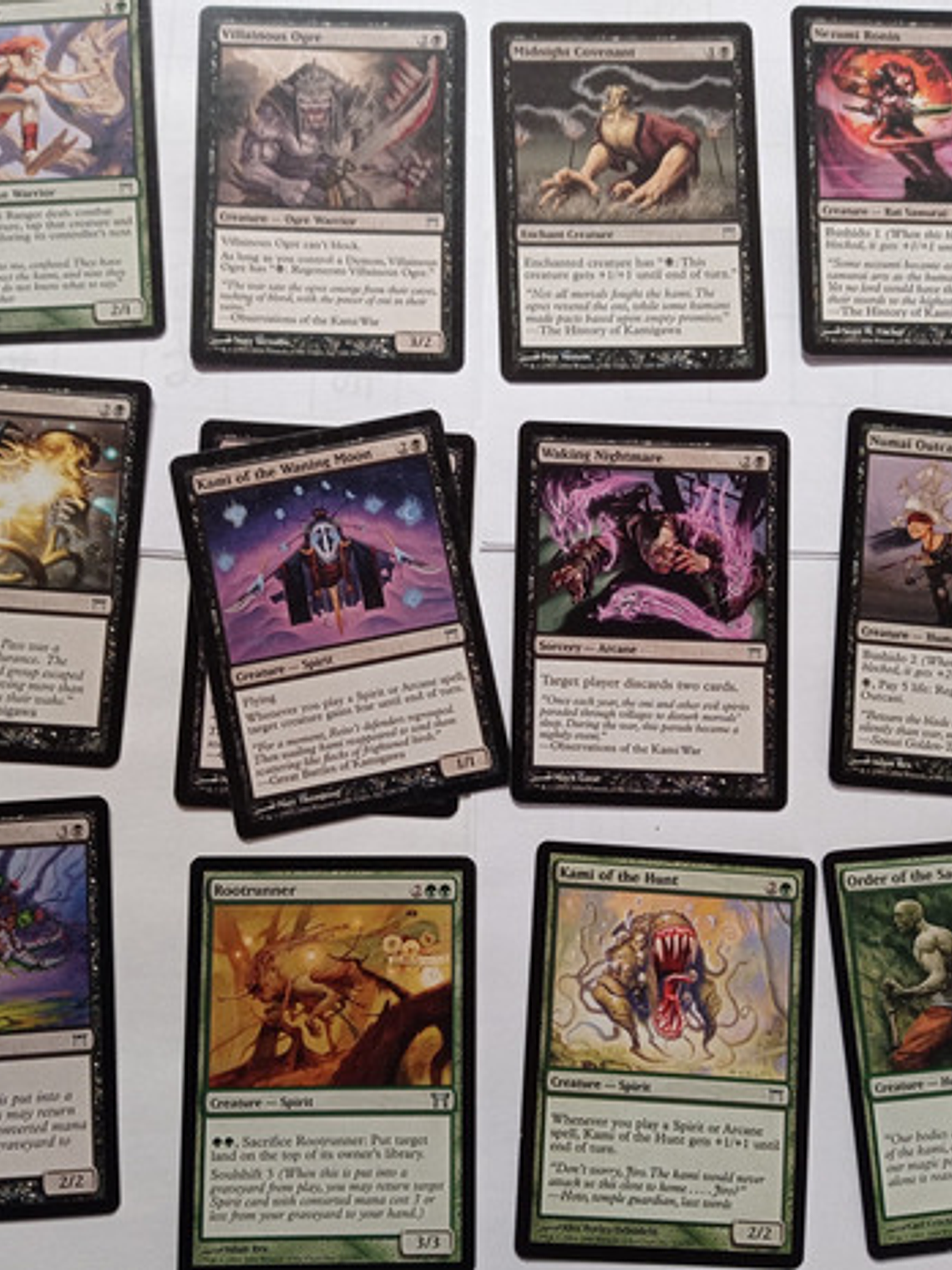 Pack 56 Cartas Magic Kamigawa Inglés 7