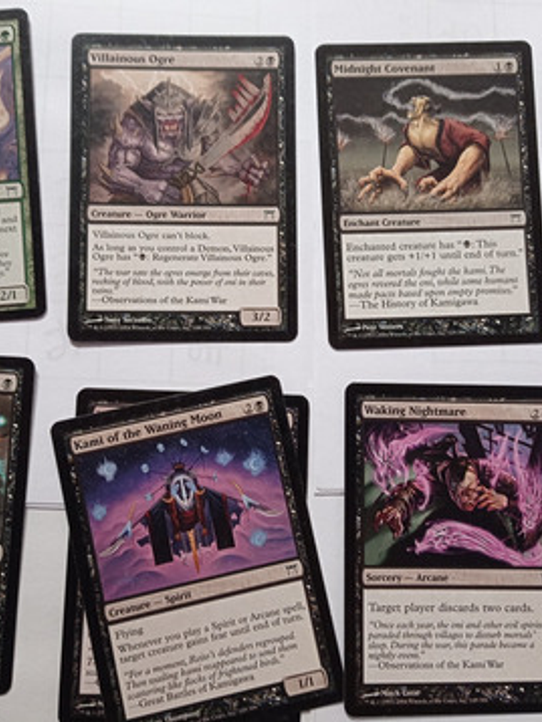 Pack 56 Cartas Magic Kamigawa Inglés 8