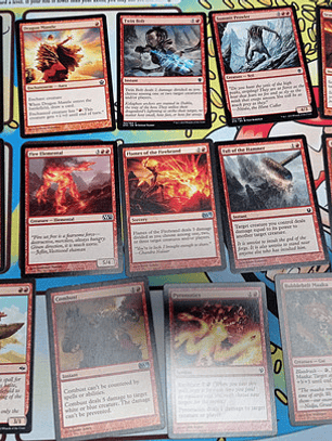 Pack 14 Cartas Magic Color Rojo