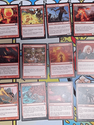 Pack 46 Cartas Magic Color Rojo