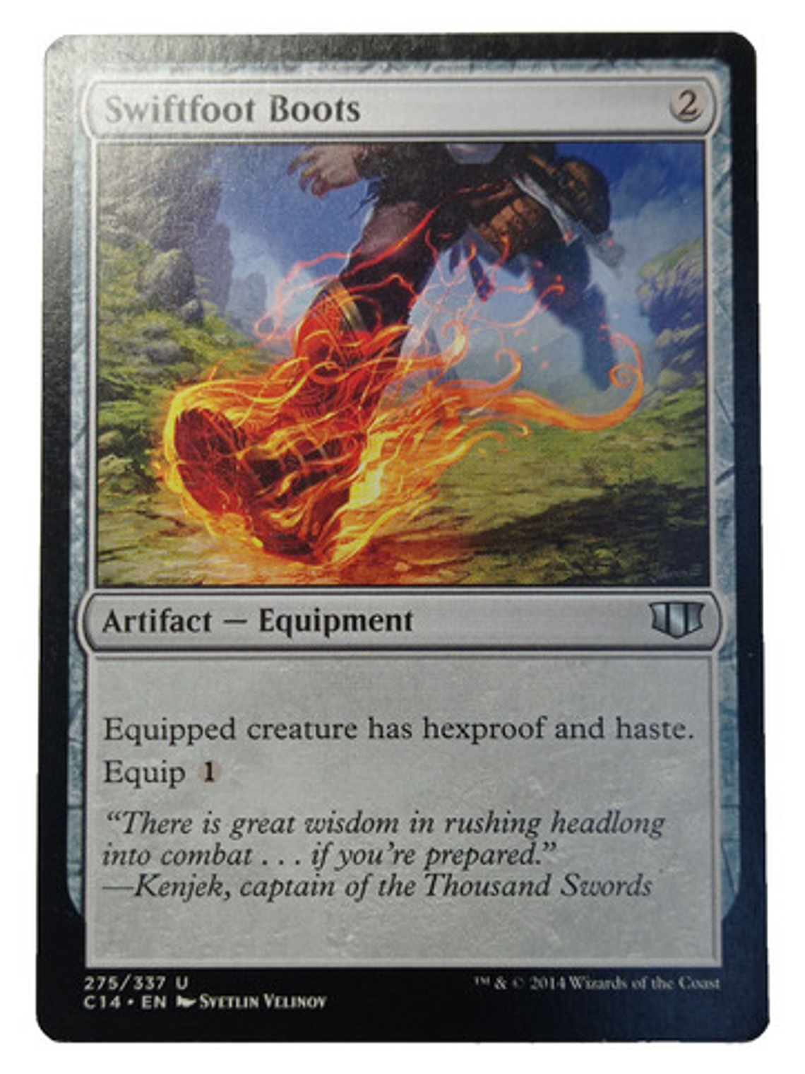 Carta Magic Swiftfoot Boots [eternal Masters] Artifact 1