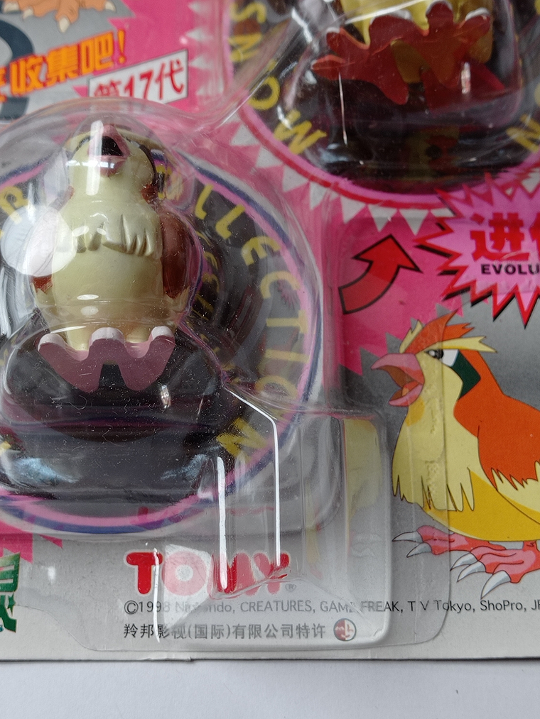 Pidgey Y Pidgeot 1998 Tomy Nintendo Pokemon 4