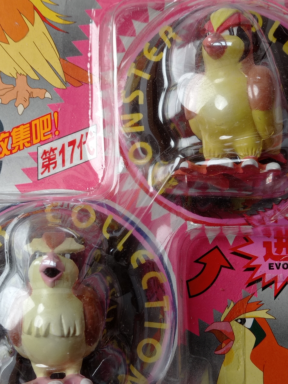 Pidgey Y Pidgeot 1998 Tomy Nintendo Pokemon 3