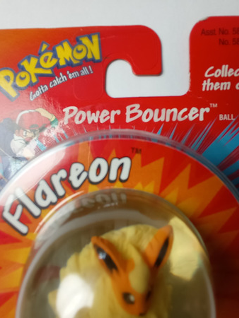 Flareon Power Bouncer 1999 Hasbro Pokemon Nintendo 2