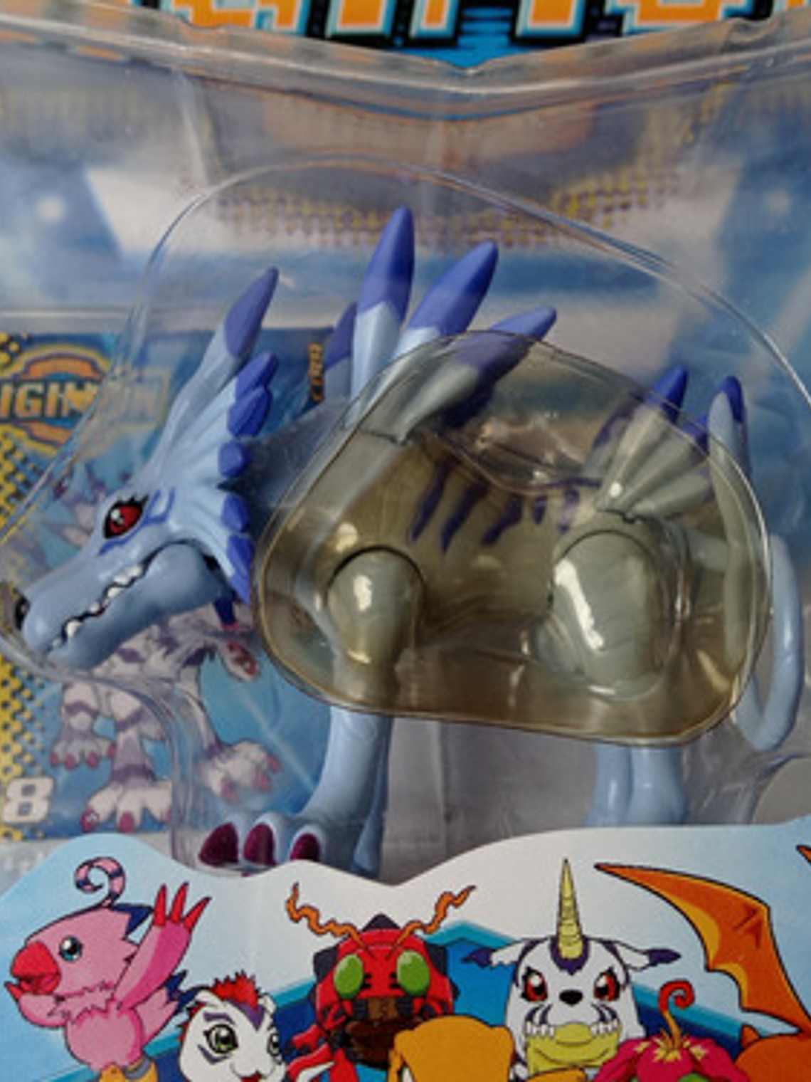Garurumon 2000 Bandai Digimon Biting Action Feature 3