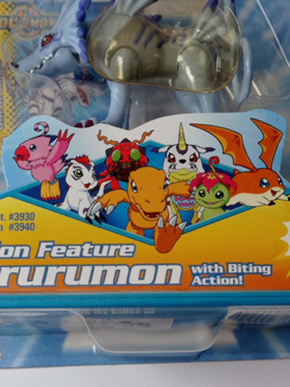Garurumon 2000 Bandai Digimon Biting Action Feature 4
