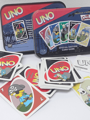 Juego de Cartas UNO Simpsons Treehouse of Horror 2005 Special Ed.