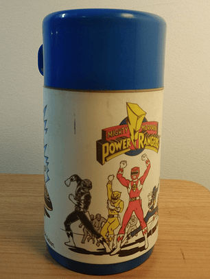 Power Rangers 1994 Pink Ranger Termo Aladdin Thermos Pink