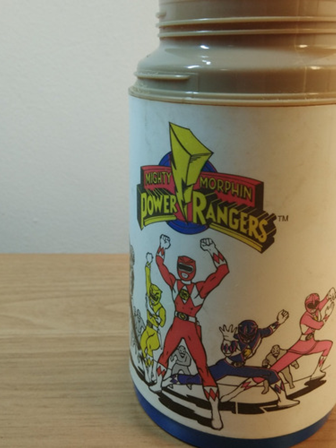 Power Rangers 1994 Pink Ranger Termo Aladdin Thermos Pink 8
