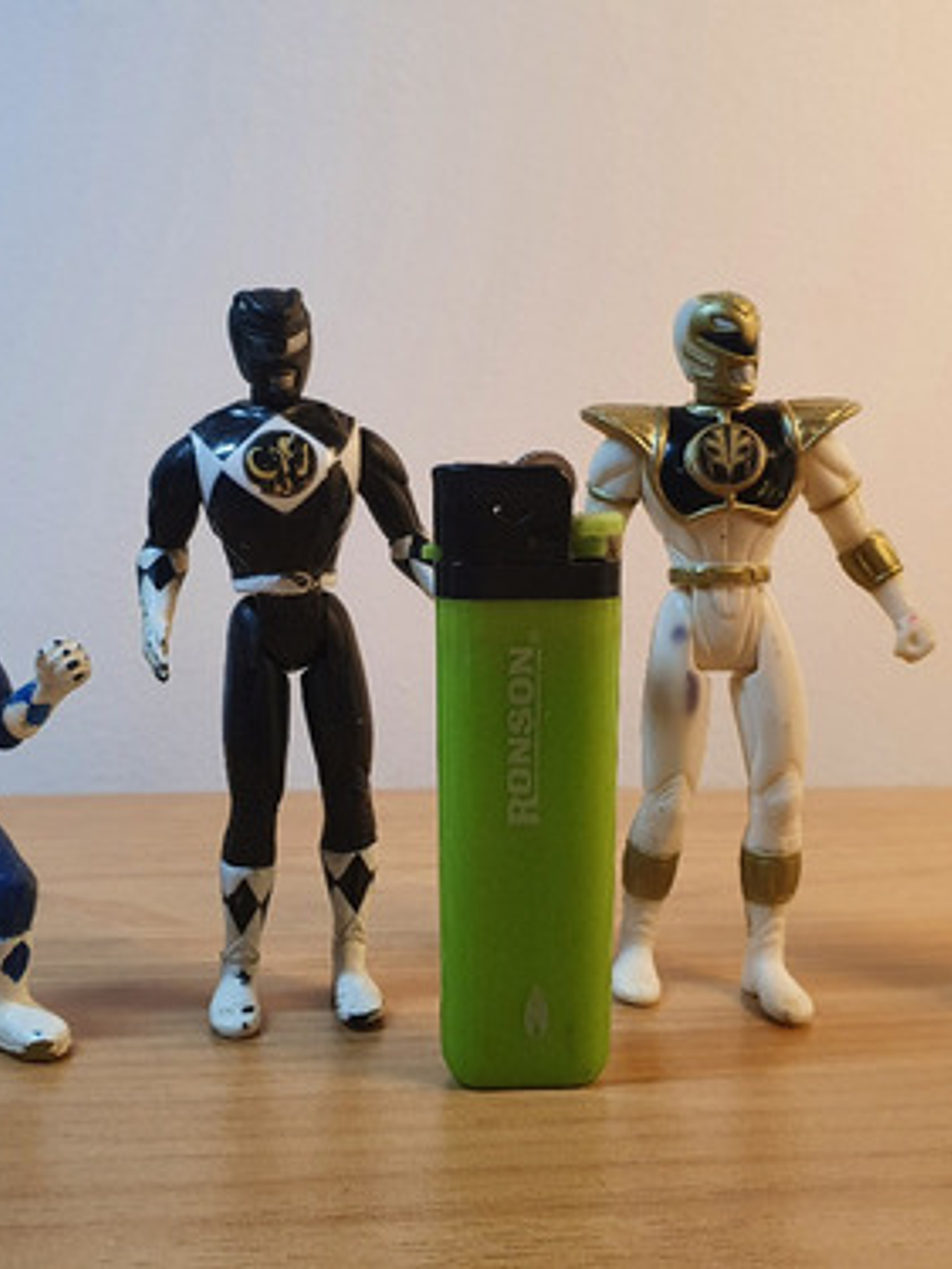 Power Rangers 4x Figuras Minis 1995 Saban 2