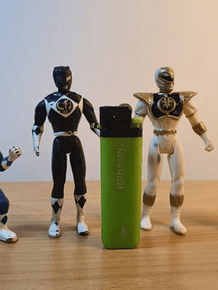 Power Rangers 4x Figuras Minis 1995 Saban