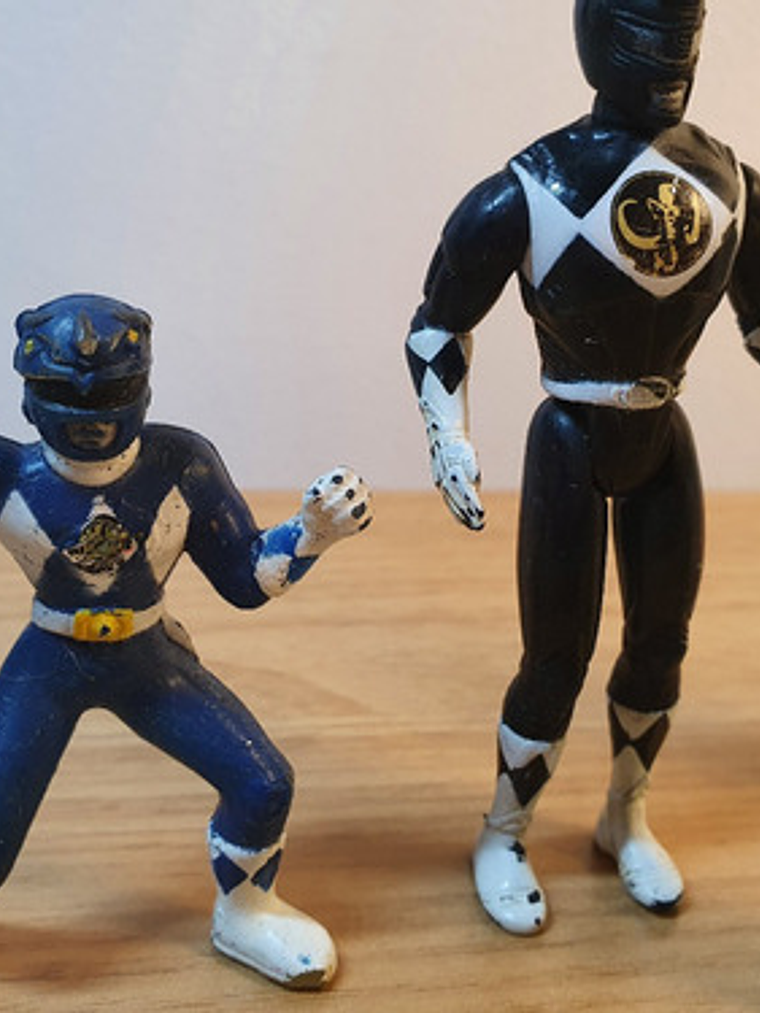 Power Rangers 4x Figuras Minis 1995 Saban 4