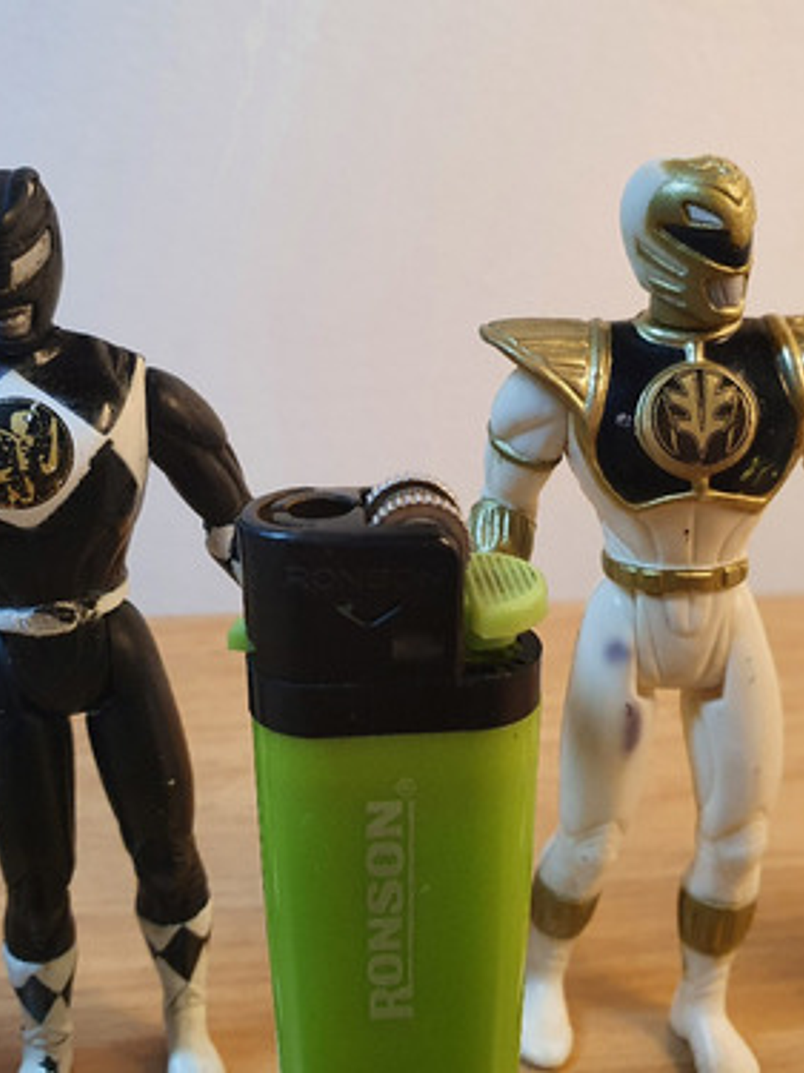 Power Rangers 4x Figuras Minis 1995 Saban 5