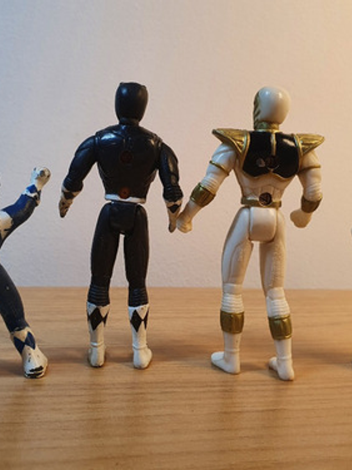 Power Rangers 4x Figuras Minis 1995 Saban 8