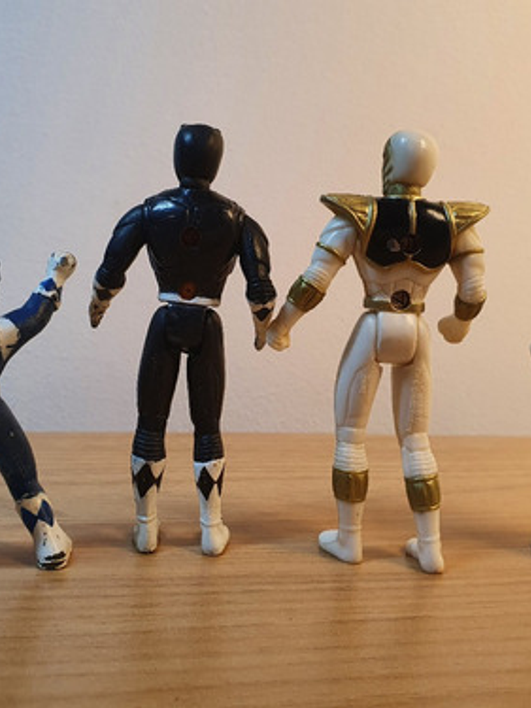 Power Rangers 4x Figuras Minis 1995 Saban 8