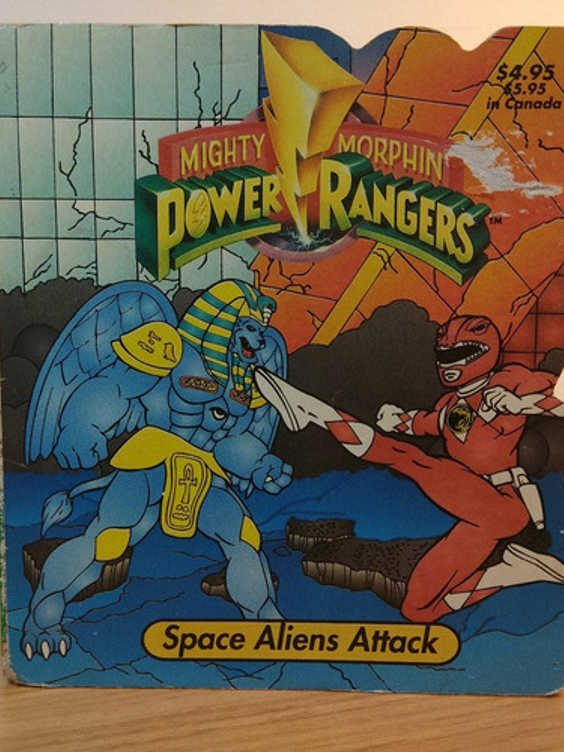 Power Rangers Libro Space Aliens Attack Aprender Ingles 1