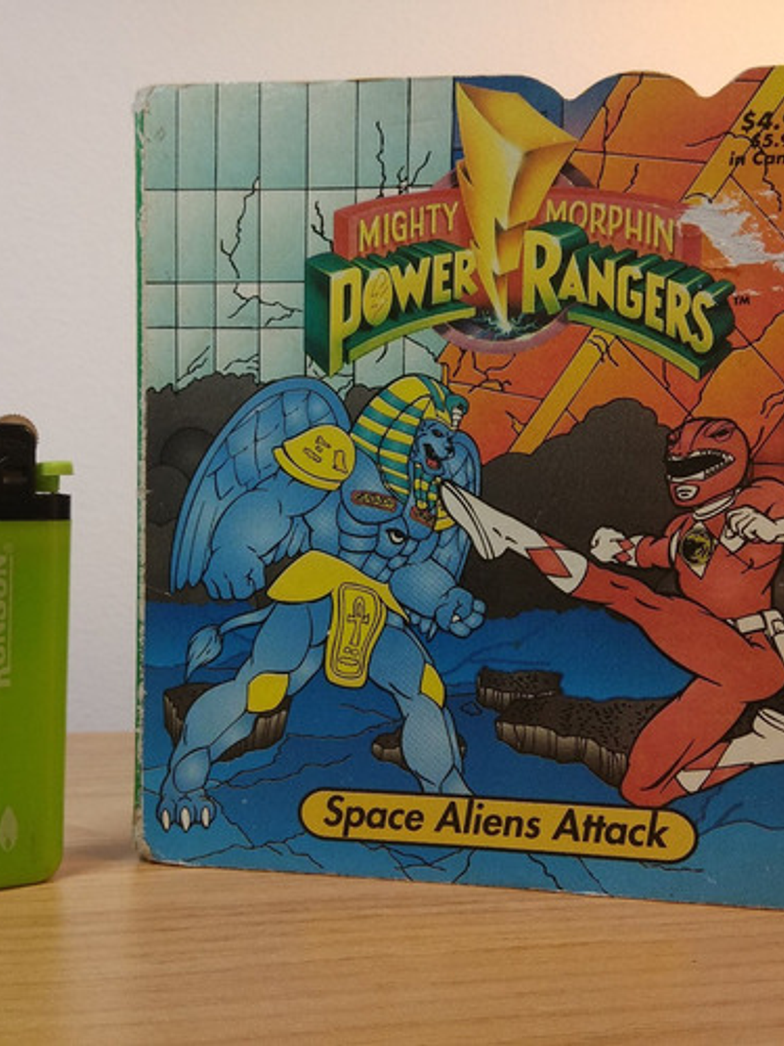 Power Rangers Libro Space Aliens Attack Aprender Ingles 3