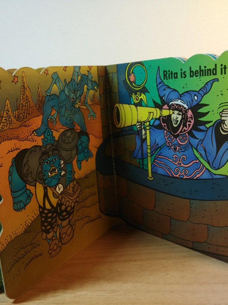 Power Rangers Libro Space Aliens Attack Aprender Ingles 6