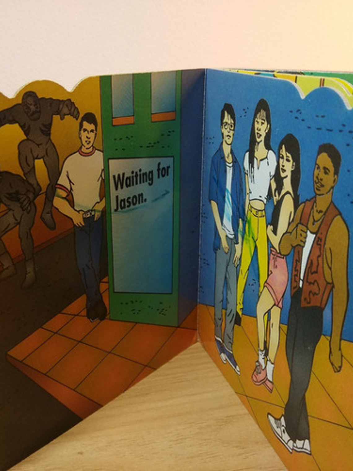 Power Rangers Libro Space Aliens Attack Aprender Ingles 7