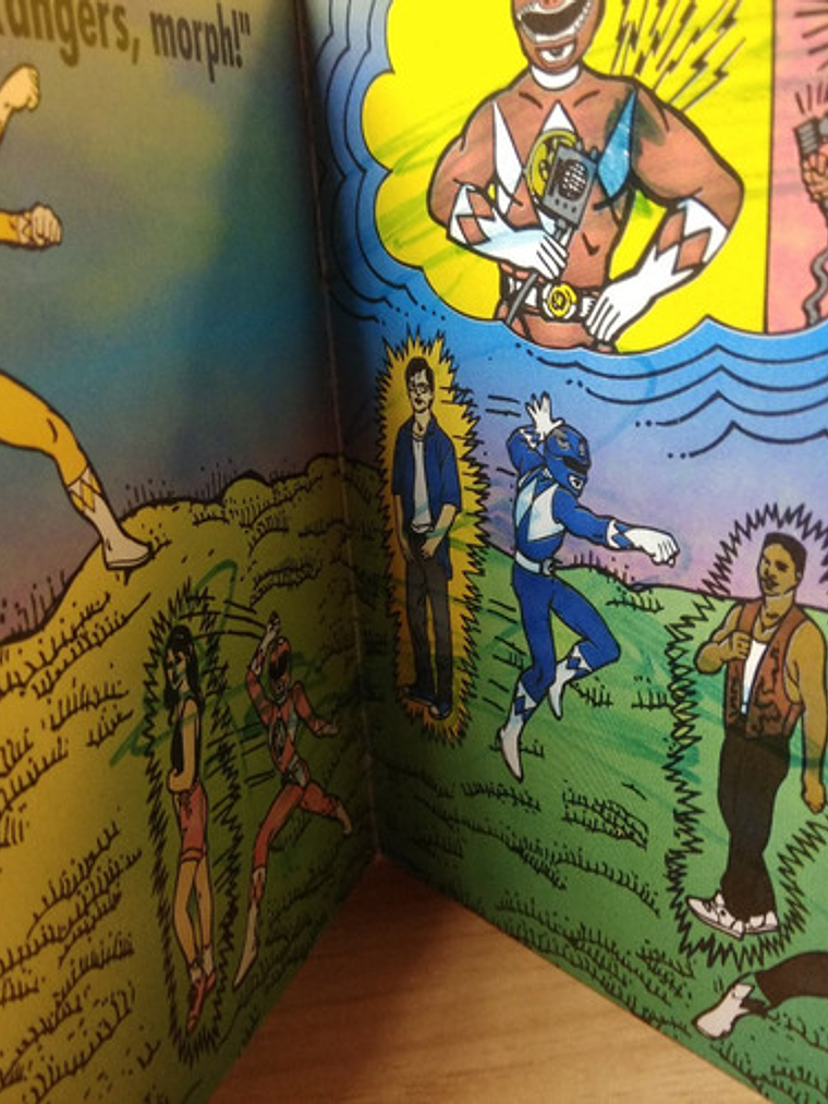 Power Rangers Libro Space Aliens Attack Aprender Ingles 8