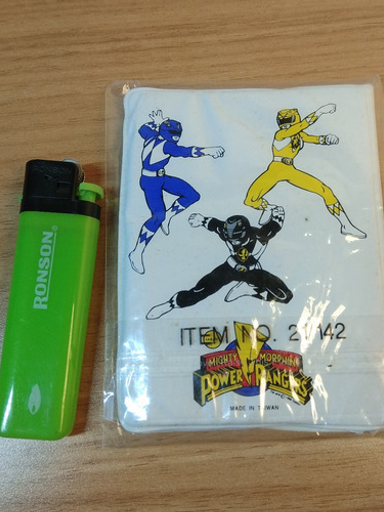 Power Rangers Libreta De Números 1996 Saban 2