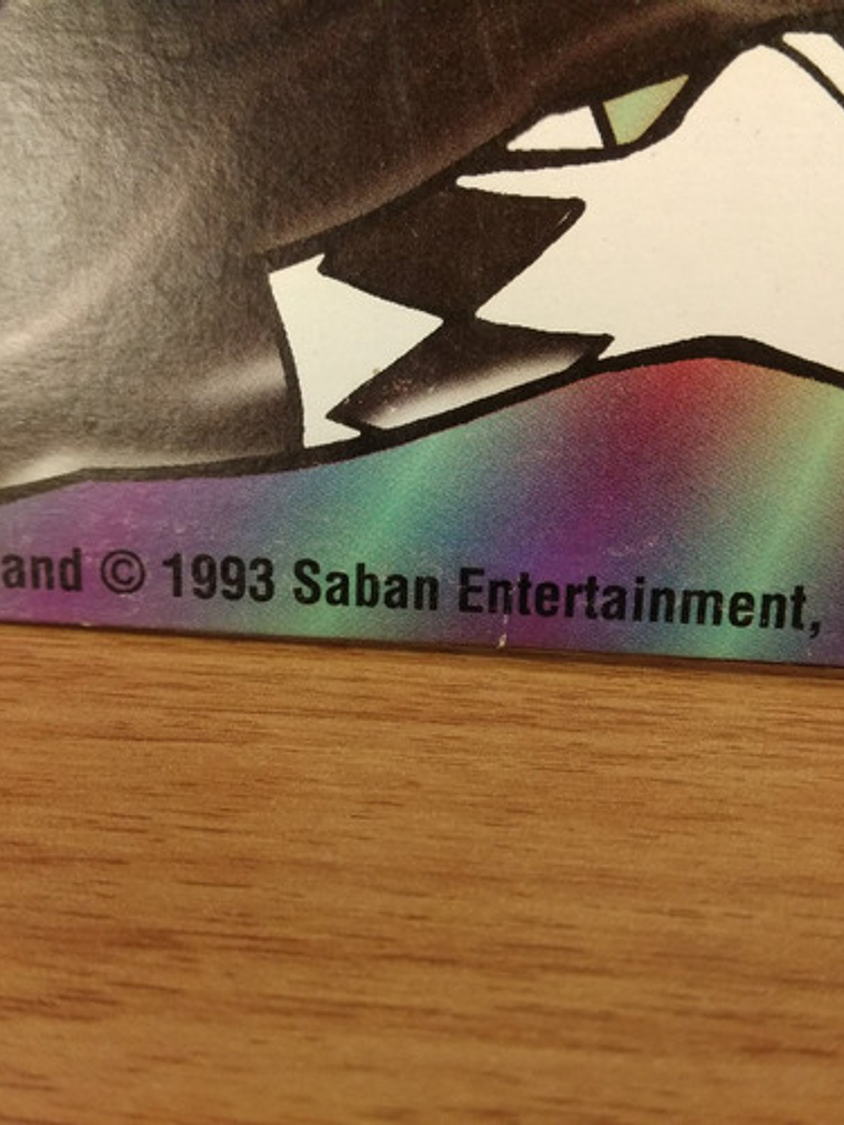 Power Rangers Carpeta Ligera 1993 5