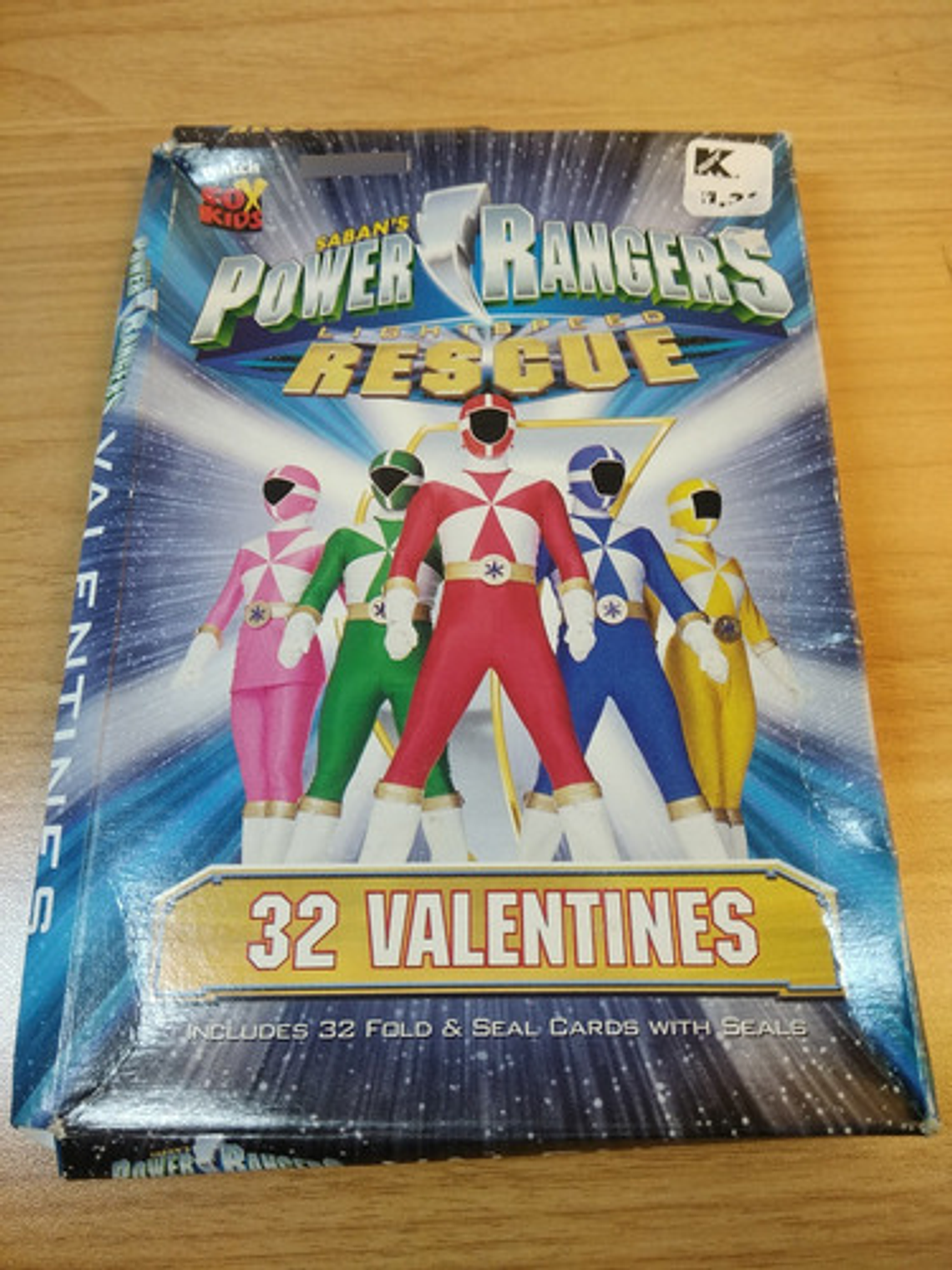 Power Rangers Lightspeed Rescue - Cartas Valentin 1