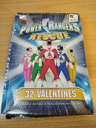Power Rangers Lightspeed Rescue - Cartas Valentin