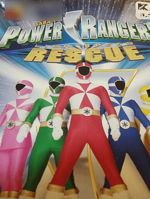 Power Rangers Lightspeed Rescue - Cartas Valentin