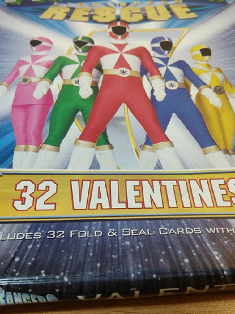 Power Rangers Lightspeed Rescue - Cartas Valentin 3