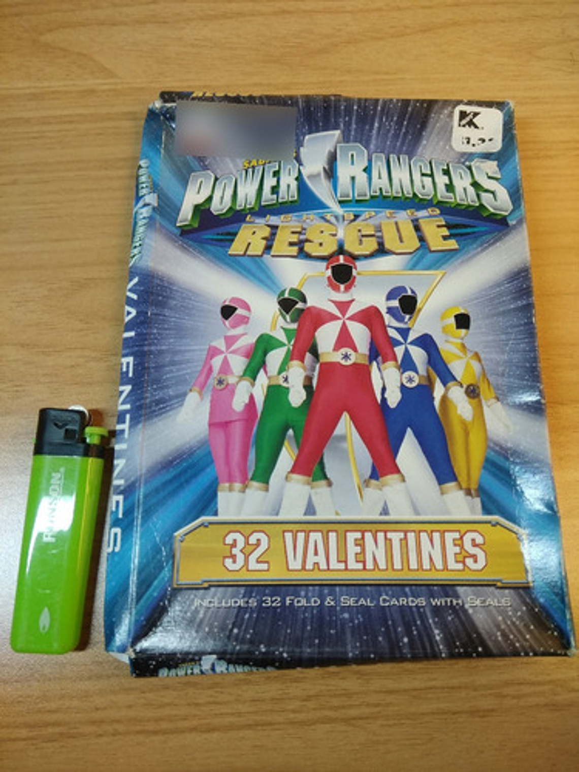 Power Rangers Lightspeed Rescue - Cartas Valentin 4