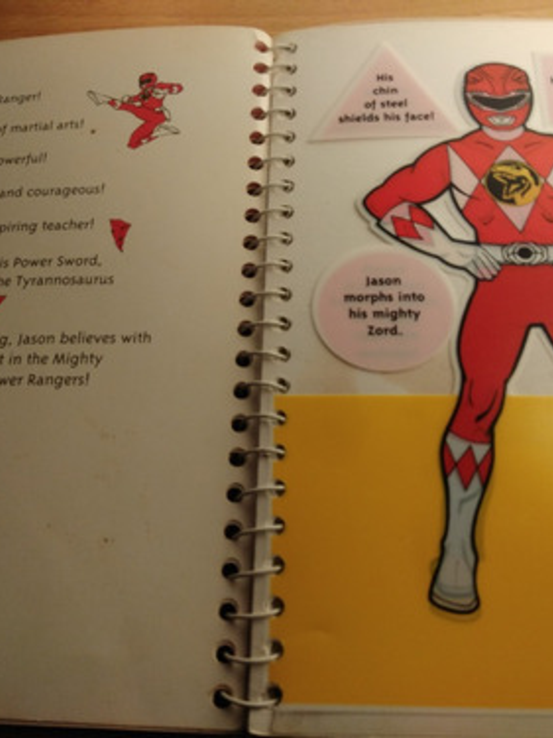 Power Rangers Guidebook 1994 Saban 4