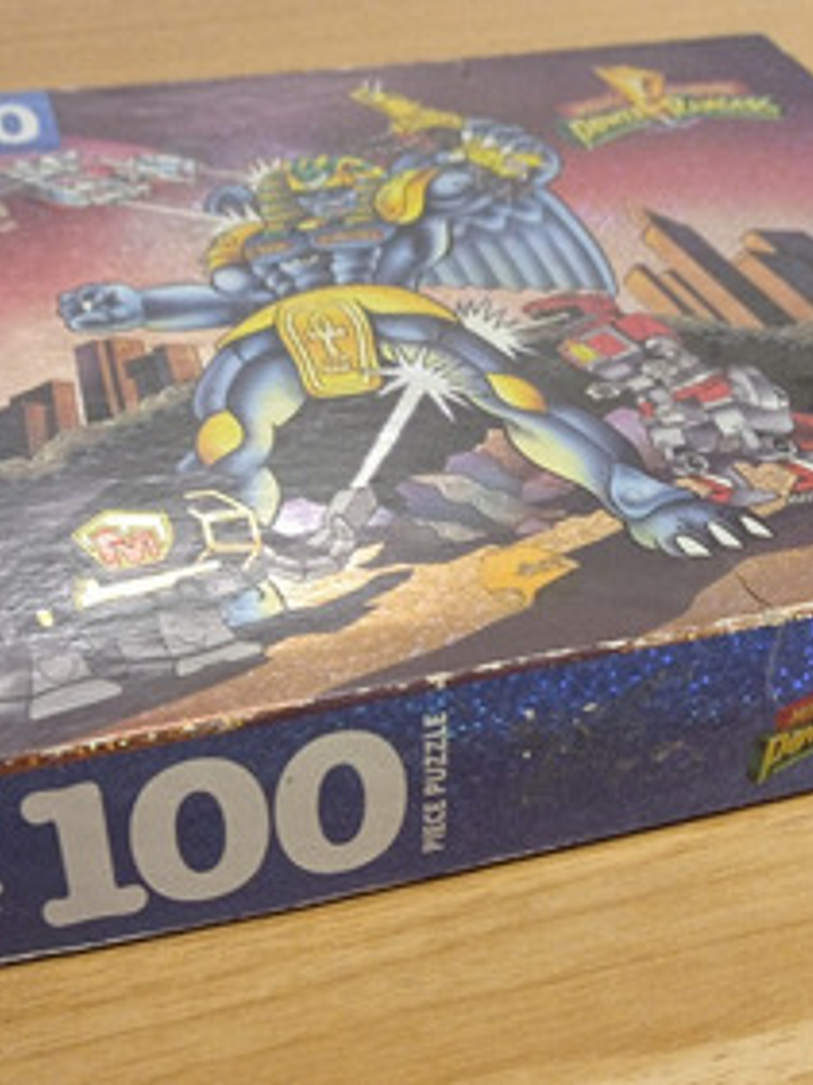 Puzzle Power Rangers 1994 King Sphinx 100 Pzs Completo Holog 7