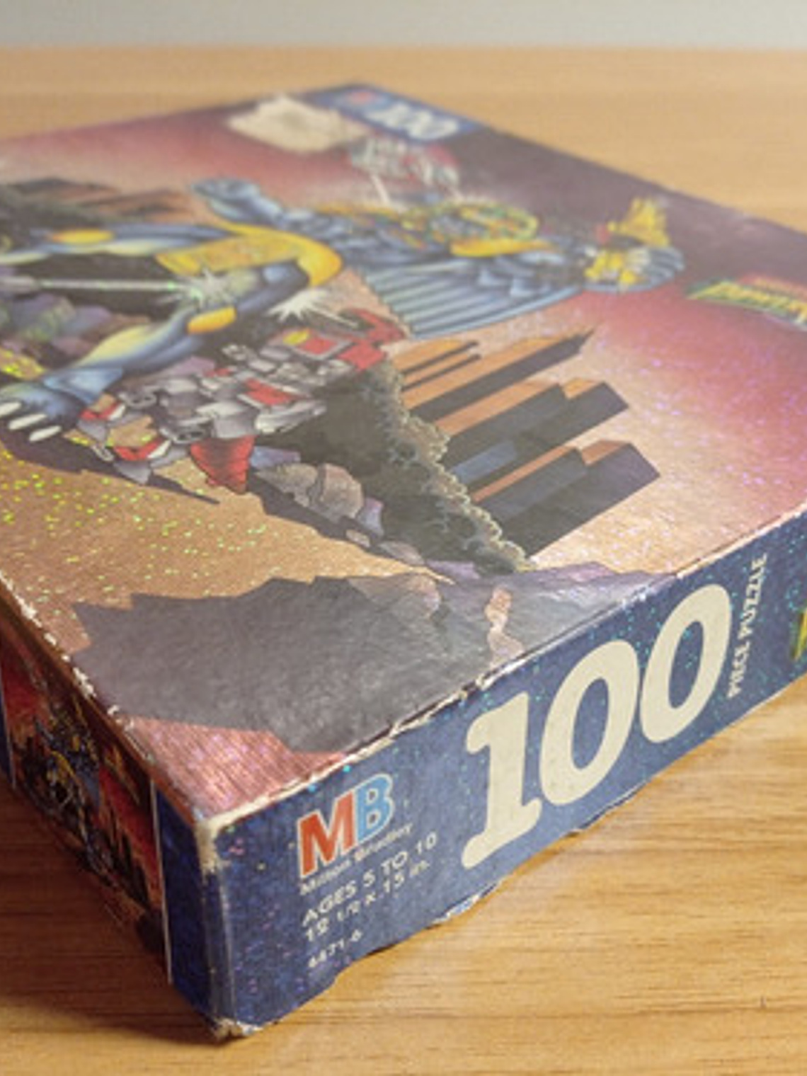 Puzzle Power Rangers 1994 King Sphinx 100 Pzs Completo Holog 10