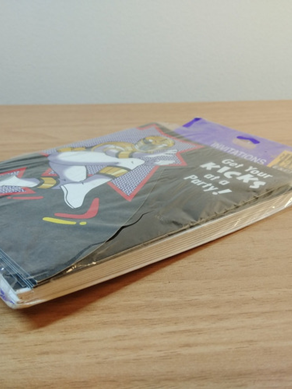 Power Rangers 8x Invitaciones Cumpleaños 1994 4