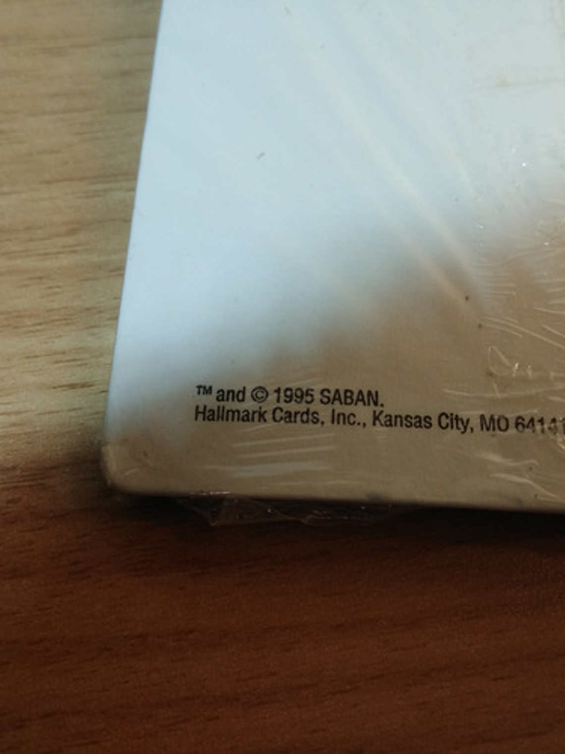 Power Rangers 8x Invitaciones Cumpleaños 1994 6