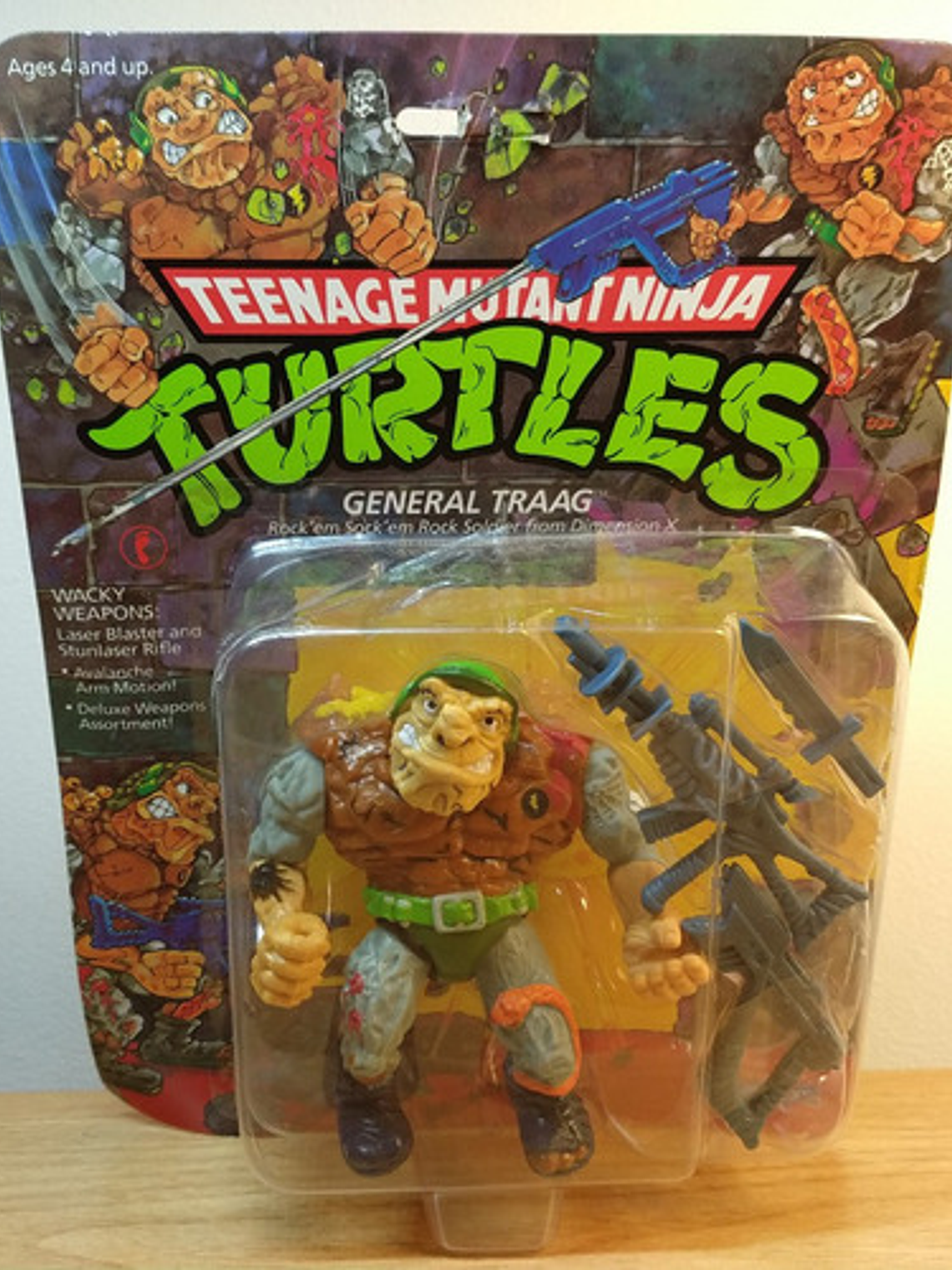 General Traag 1989 Tmnt ! 90s Tortugas Ninja 1