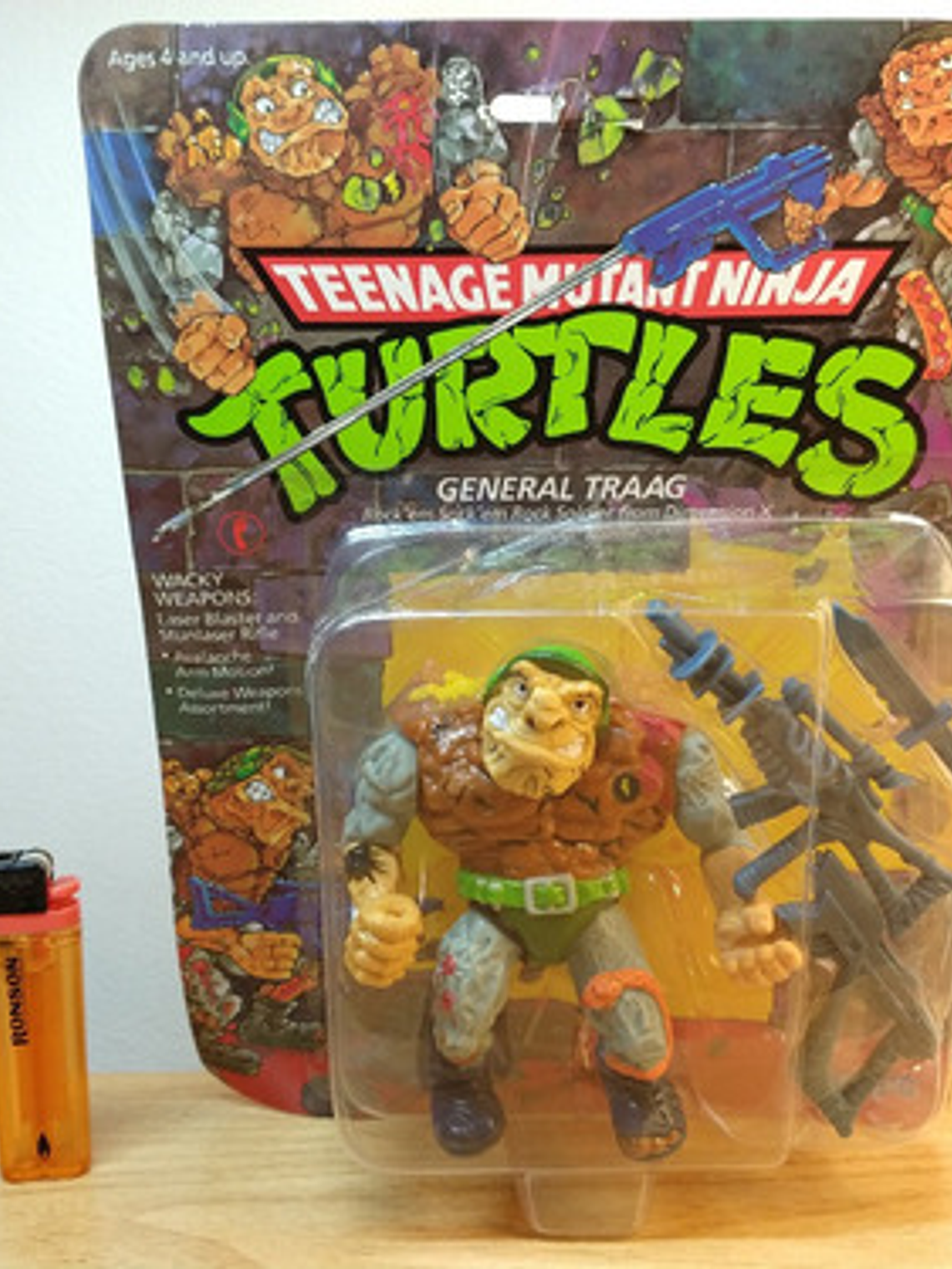 General Traag 1989 Tmnt ! 90s Tortugas Ninja 2