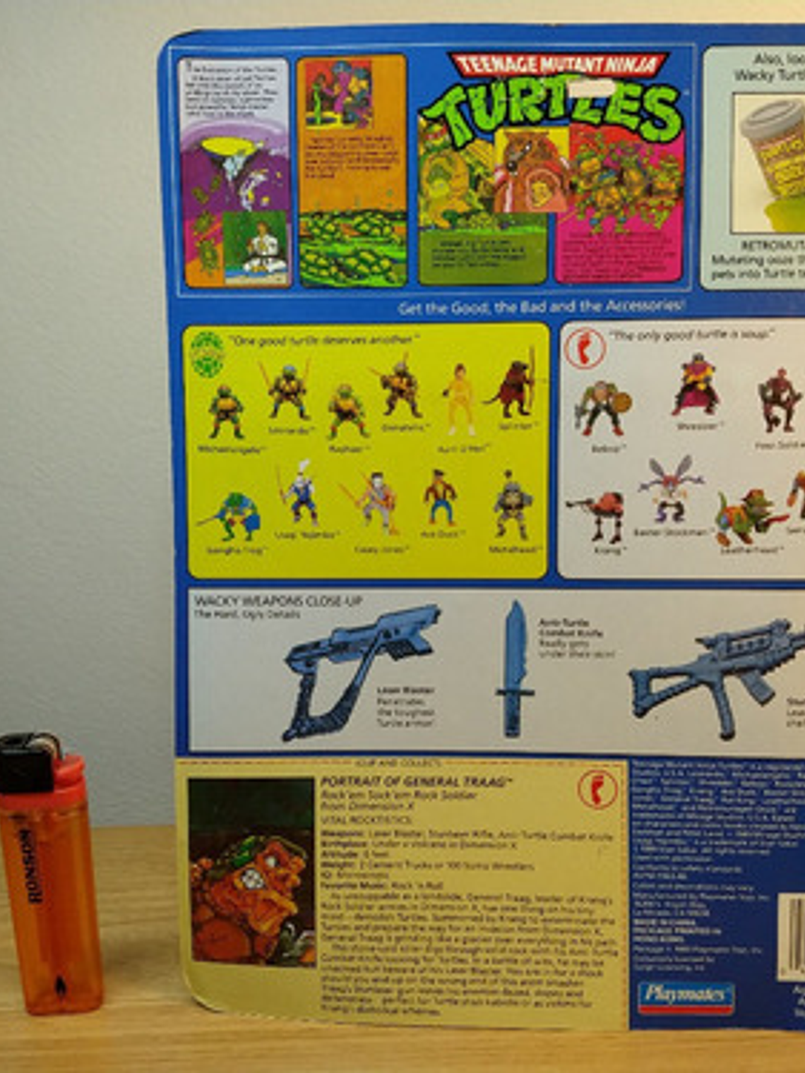 General Traag 1989 Tmnt ! 90s Tortugas Ninja 8