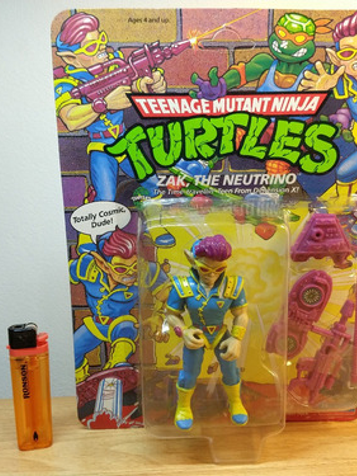 Zak The Neutrino 1991 Tmnt ! 90s Tortugas Ninja 2