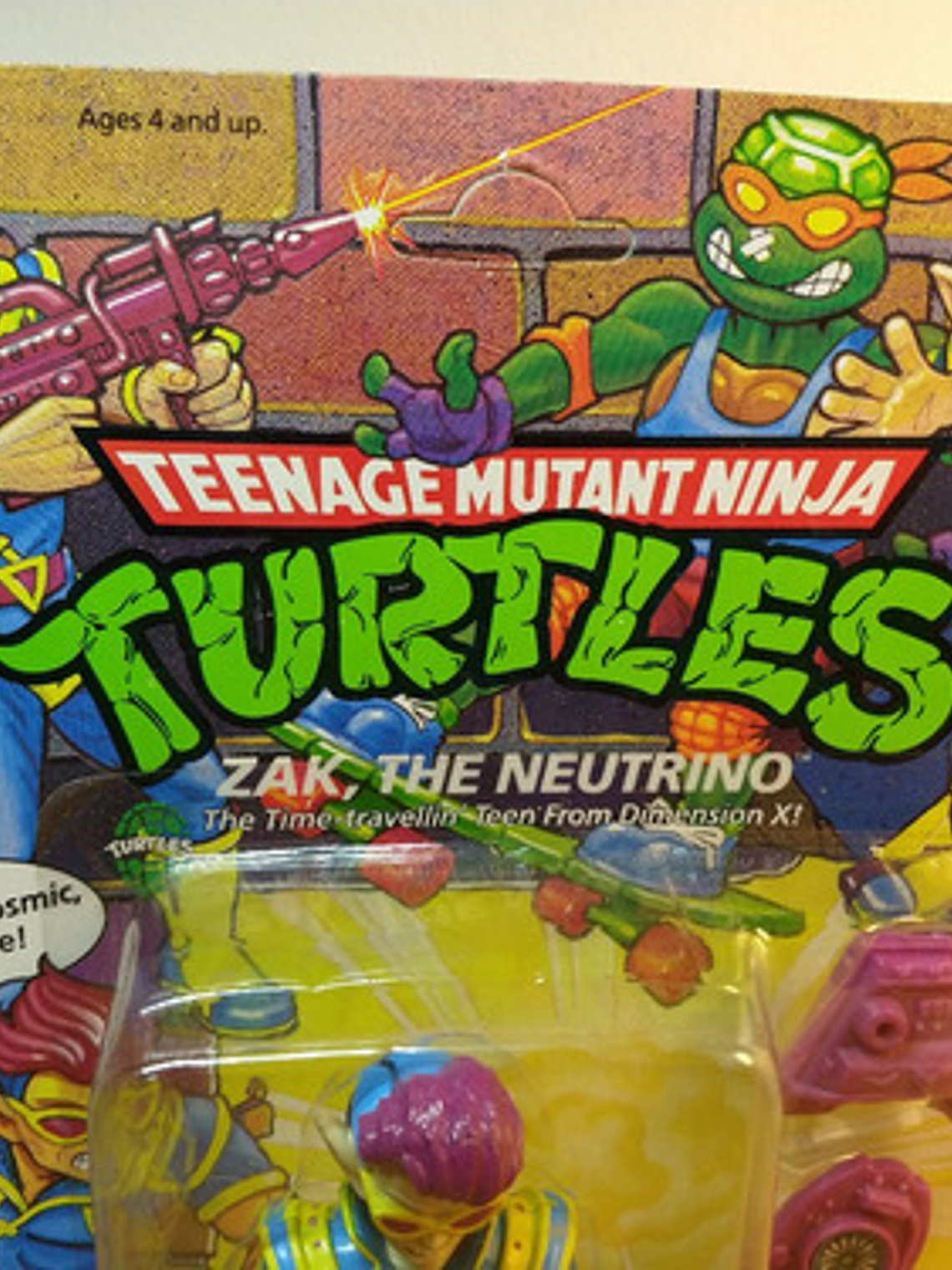 Zak The Neutrino 1991 Tmnt ! 90s Tortugas Ninja 3