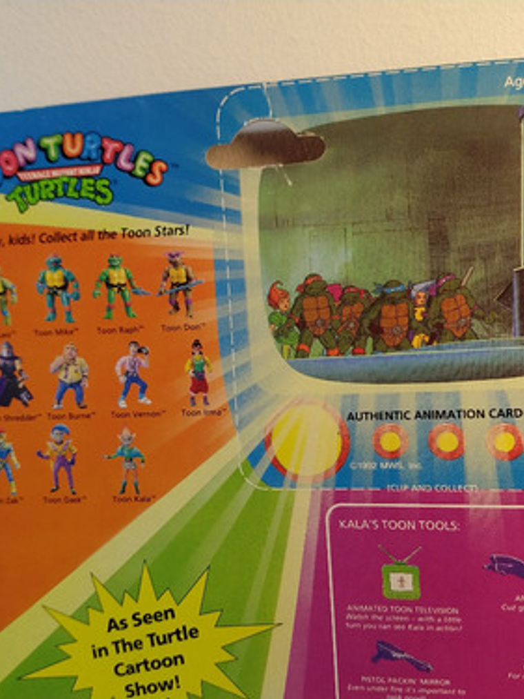 Toon Kala 1992 Tmnt ! Toon Turtles 90s Tortugas Ninja 9