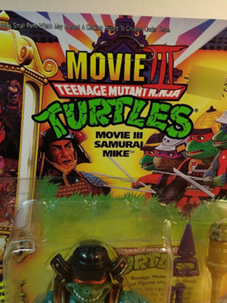 Movie Iii Samurai Mike 1992 Tmnt ! Michelangelo 90s Ninja 4