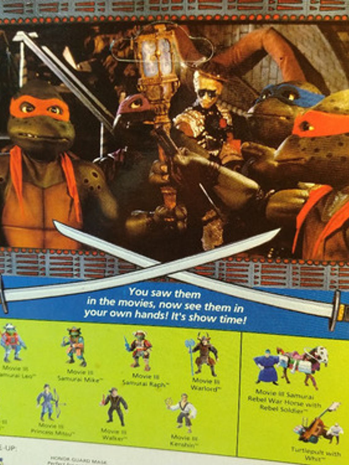 Movie Iii Samurai Mike 1992 Tmnt ! Michelangelo 90s Ninja 8