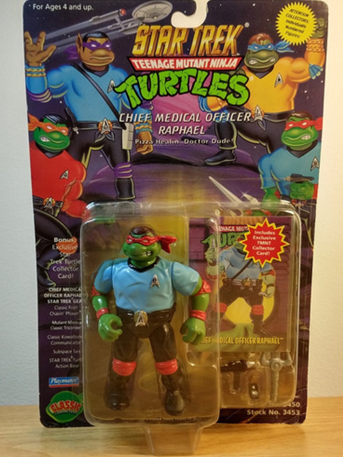 Chief Medical Officer Raphael 1994 Tmnt ! Rafael Star Trek 1